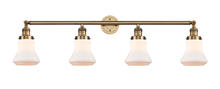 Innovations Lighting 215-BB-G191 - Bellmont - 4 Light - 42 inch - Brushed Brass - Adjustable Bath Vanity Light