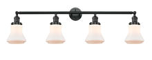Innovations Lighting 215-BK-G191 - Bellmont - 4 Light - 42 inch - Matte Black - Adjustable Bath Vanity Light