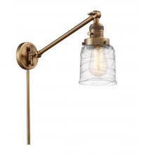 Innovations Lighting 237-BB-G513 - Bell - 1 Light - 8 inch - Brushed Brass -Adjustable Swing Arm