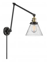Innovations Lighting 238-BAB-G44 - Cone - 1 Light - 8 inch - Black Antique Brass -Adjustable Swing Arm