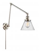Innovations Lighting 238-PN-G44 - Cone - 1 Light - 8 inch - Polished Nickel -Adjustable Swing Arm