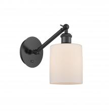 Innovations Lighting 317-1W-BK-G111 - Cobbleskill - 1 Light - 5 inch - Matte Black - Adjustable Sconce