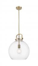 Innovations Lighting 410-1SL-CB-G410-14CL - Newton Sphere - 1 Light - 14 inch - Champagne Bronze - Pendant