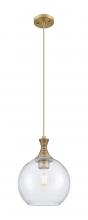 Innovations Lighting 415-1P-BB-G124-10 - Astor - 1 Light - 10 inch - Brushed Brass - Cord hung - Mini Pendant