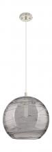 Innovations Lighting 434-1P-PN-G1213-12SM - Crown Point - 1 Light - 12 inch - Polished Nickel - Pendant