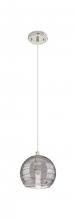 Innovations Lighting 434-1P-PN-G1213-6SM - Crown Point - 1 Light - 6 inch - Polished Nickel - Pendant