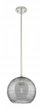 Innovations Lighting 434-1S-PN-G1213-8SM - Crown Point - 1 Light - 8 inch - Polished Nickel - Pendant