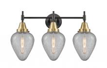 Innovations Lighting 447-3W-BAB-G165 - Geneseo - 3 Light - 25 inch - Black Antique Brass - Bath Vanity Light