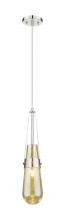 Innovations Lighting 452-1P-PN-G452-4ME - Milan - 1 Light - 4 inch - Polished Nickel - Pendant