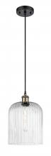 Innovations Lighting 516-1P-BAB-G559-8SDY - Bridal Veil - 1 Light - 5 inch - Black Antique Brass - Cord hung - Mini Pendant