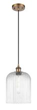 Innovations Lighting 516-1P-BB-G559-8CL - Bridal Veil - 1 Light - 5 inch - Brushed Brass - Cord hung - Mini Pendant