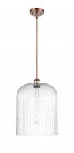 Innovations Lighting 516-1S-AC-G559-12SDY - Bridal Veil - 1 Light - 5 inch - Antique Copper - Mini Pendant