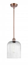 Innovations Lighting 516-1S-AC-G559-8SDY - Bridal Veil - 1 Light - 5 inch - Antique Copper - Mini Pendant