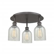 Innovations Lighting 516-3C-OB-G2511 - Caledonia - 3 Light - 17 inch - Oil Rubbed Bronze - Flush Mount