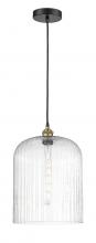 Innovations Lighting 616-1P-BAB-G559-12SDY - Bridal Veil - 1 Light - 5 inch - Black Antique Brass - Cord hung - Mini Pendant