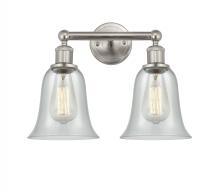Innovations Lighting 616-2W-SN-G2812 - Hanover - 2 Light - 15 inch - Brushed Satin Nickel - Bath Vanity Light