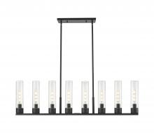 Innovations Lighting 617-8I-BK-G617-11SDY - Boreas - 6 Light - 48 inch - Matte Black - Linear Pendant