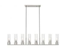 Innovations Lighting 617-8I-SN-G617-8SCL - Boreas - 6 Light - 48 inch - Satin Nickel - Linear Pendant