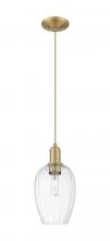 Innovations Lighting 716-1P-BB-G457-6CL - Preston - 1 Light - 6 inch - Brushed Brass - Cord hung - Mini Pendant