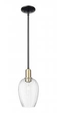 Innovations Lighting 716-1S-BAB-G457-6CL - Preston - 1 Light - 6 inch - Black Antique Brass - Mini Pendant