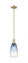 Innovations Lighting 716-1S-CB-G480-6SB - Brookhaven Almond - 1 Light - 6 inch - Champagne Bronze - Mini Pendant
