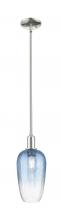 Innovations Lighting 716-1S-PN-G484-7SB - Brookhaven Flute - 1 Light - 6 inch - Polished Nickel - Mini Pendant