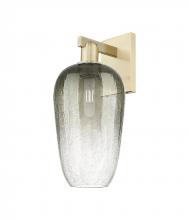 Innovations Lighting 716-1W-AB-G484-7SL - Brookhaven Flute - 1 Light - 6 inch - Antique Brass - Sconce