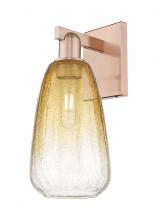 Innovations Lighting 716-1W-AC-G480-6AM - Brookhaven Almond - 1 Light - 6 inch - Antique Copper - Sconce