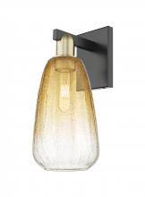 Innovations Lighting 716-1W-BAB-G480-6AM - Brookhaven Almond - 1 Light - 6 inch - Black Antique Brass - Sconce