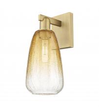Innovations Lighting 716-1W-BB-G480-6AM - Brookhaven Almond - 1 Light - 6 inch - Brushed Brass - Sconce