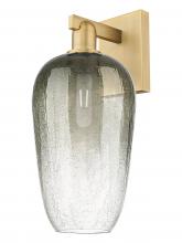 Innovations Lighting 716-1W-BB-G484-7SL - Brookhaven Flute - 1 Light - 6 inch - Brushed Brass - Sconce