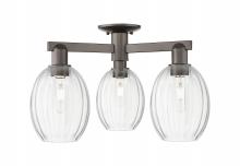 Innovations Lighting 716-3F-OB-G459-6CL - Preston - 3 Light - 6 inch - Oil Rubbed Bronze - Semi-Flush Mount