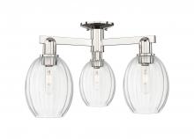 Innovations Lighting 716-3F-PN-G459-6CL - Preston - 3 Light - 6 inch - Polished Nickel - Semi-Flush Mount