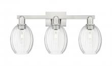 Innovations Lighting 716-3W-SN-G459-6CL - Preston - 3 Light - 26 inch - Brushed Satin Nickel - Bath Vanity Light