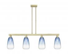 Innovations Lighting 716-4I-AB-G480-6SB - Brookhaven Almond - 4 Light - 48 inch - Antique Brass - Cord hung - Island Light