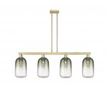 Innovations Lighting 716-4I-AB-G482-7SL - Brookhaven Cloche - 4 Light - 48 inch - Antique Brass - Cord hung - Island Light