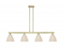 Innovations Lighting 716-4I-AB-NBD-75-NAT - Bristol Natural - 4 Light - 48 inch - Antique Brass - Cord hung - Island Light
