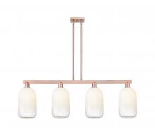 Innovations Lighting 716-4I-AC-G482-7OP - Brookhaven Cloche - 4 Light - 48 inch - Antique Copper - Cord hung - Island Light