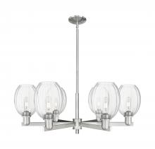 Innovations Lighting 716-6CR-SN-G459-6CL - Preston - 6 Light - 24 inch - Satin Nickel - Chandelier