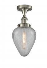 Innovations Lighting 916-1C-SN-G165 - Geneseo - 1 Light - 6 inch - Brushed Satin Nickel - Flush Mount