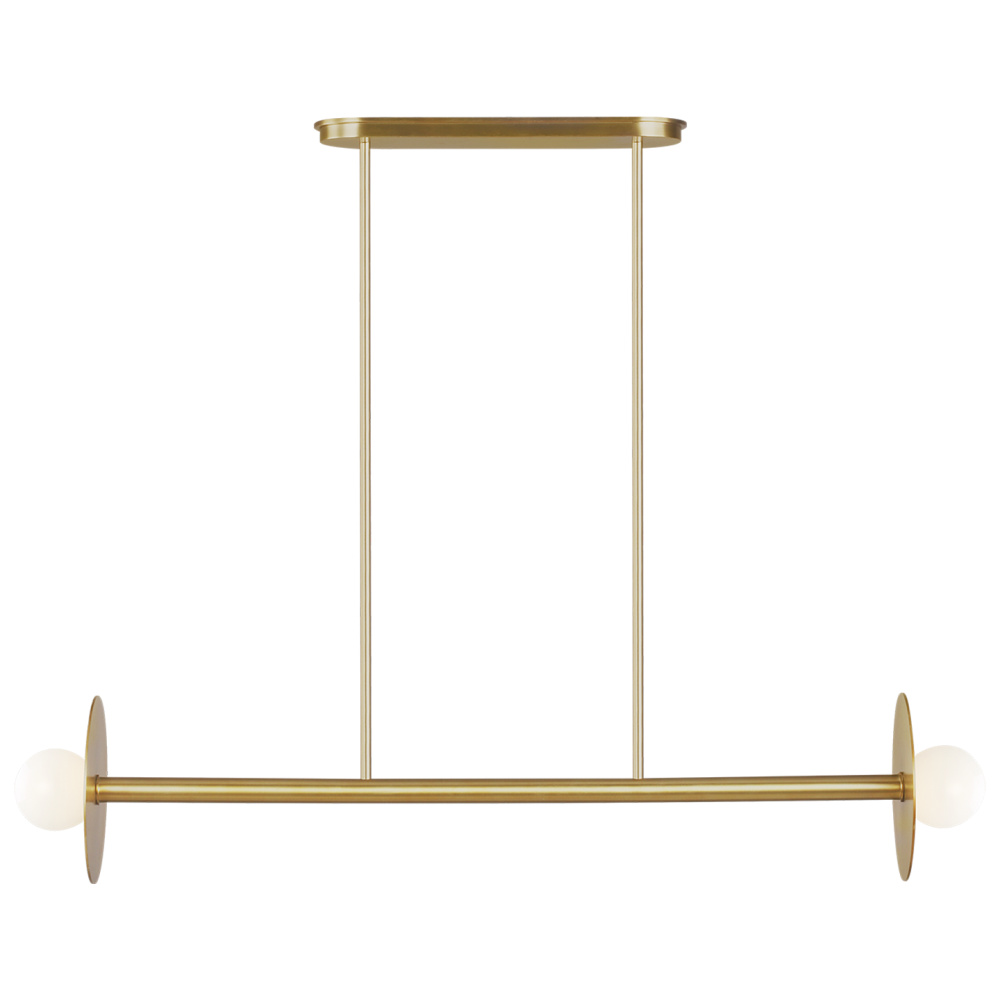 Nodes Medium Linear Chandelier