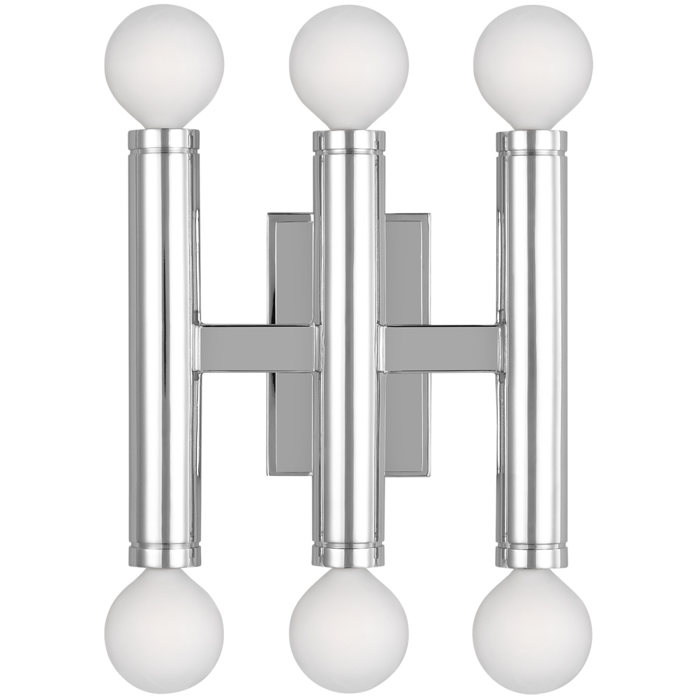 Beckham Modern Triple Sconce