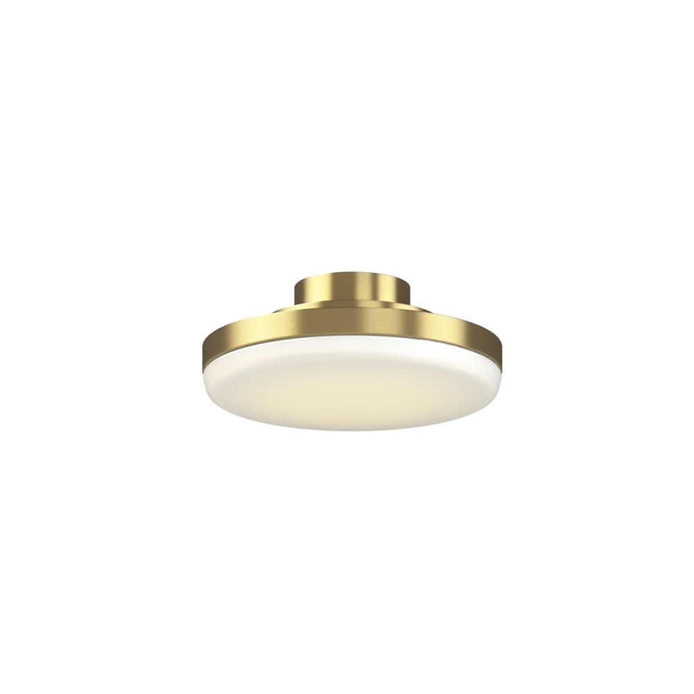 TriAire Ceiling Fan 12-inch Correlated Color Temperature Select LED Light Kit - Brushed Satin Brass