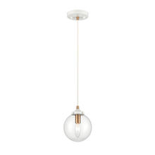 ELK Home 24436/1 - Boudreaux 6'' Wide 1-Light Mini Pendant - Matte White